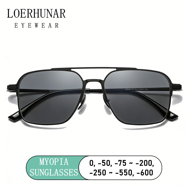 Sunglasses Aviator Polarized - Ultralekkie okulary przeciwsłoneczne z czystego tytanu