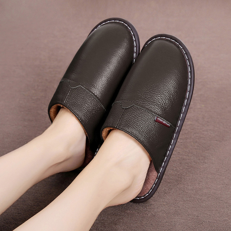 Skórzane kapcie domowe męskie  – Flip Flop Leather Men recenzja i cena