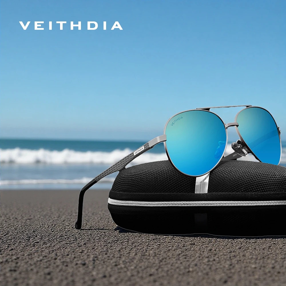 Okulary przeciwsłoneczne VEITH – Sunglasses Aviator Polarized recenzja i cena