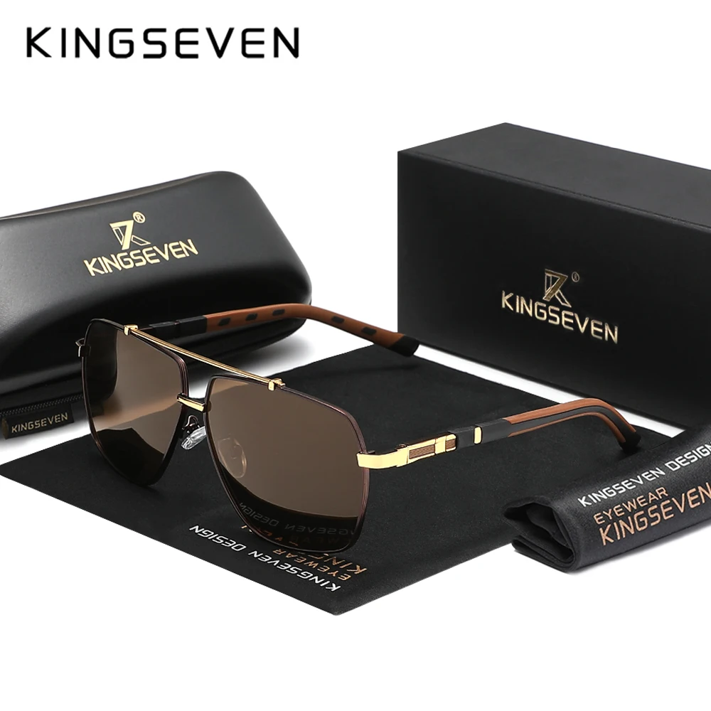 Okulary przeciwsłoneczne KINGS – Sunglasses Aviator Polarized recenzja i cena